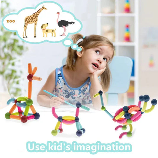 Magnetic Blocks For Kids Mind Development