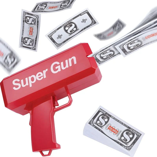 Super Money Doller Gun With Notes