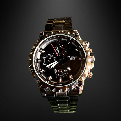 FNGEEN Stainless-Steel Watch for Men